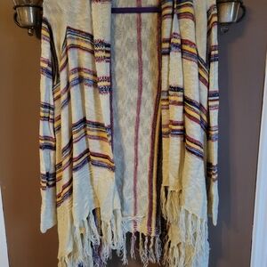 EUC sweater shawl